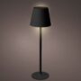 Solar Table Lamp – Black – 14.5″